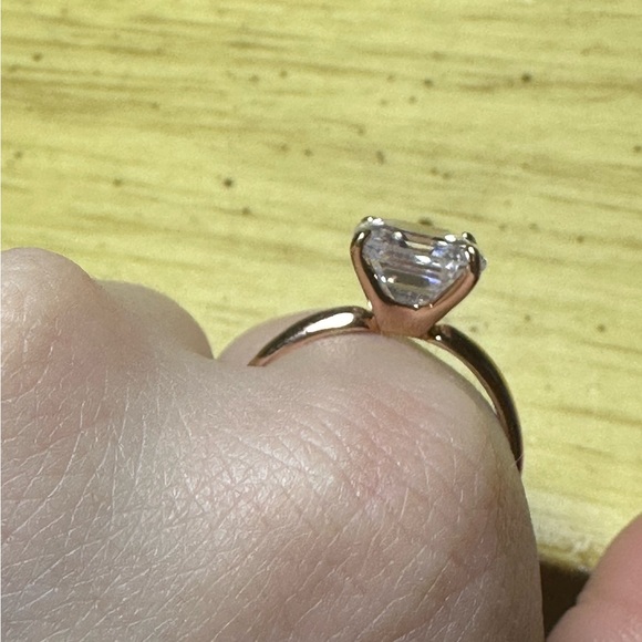 .925 Rose Gold Ring - Picture 7 of 10